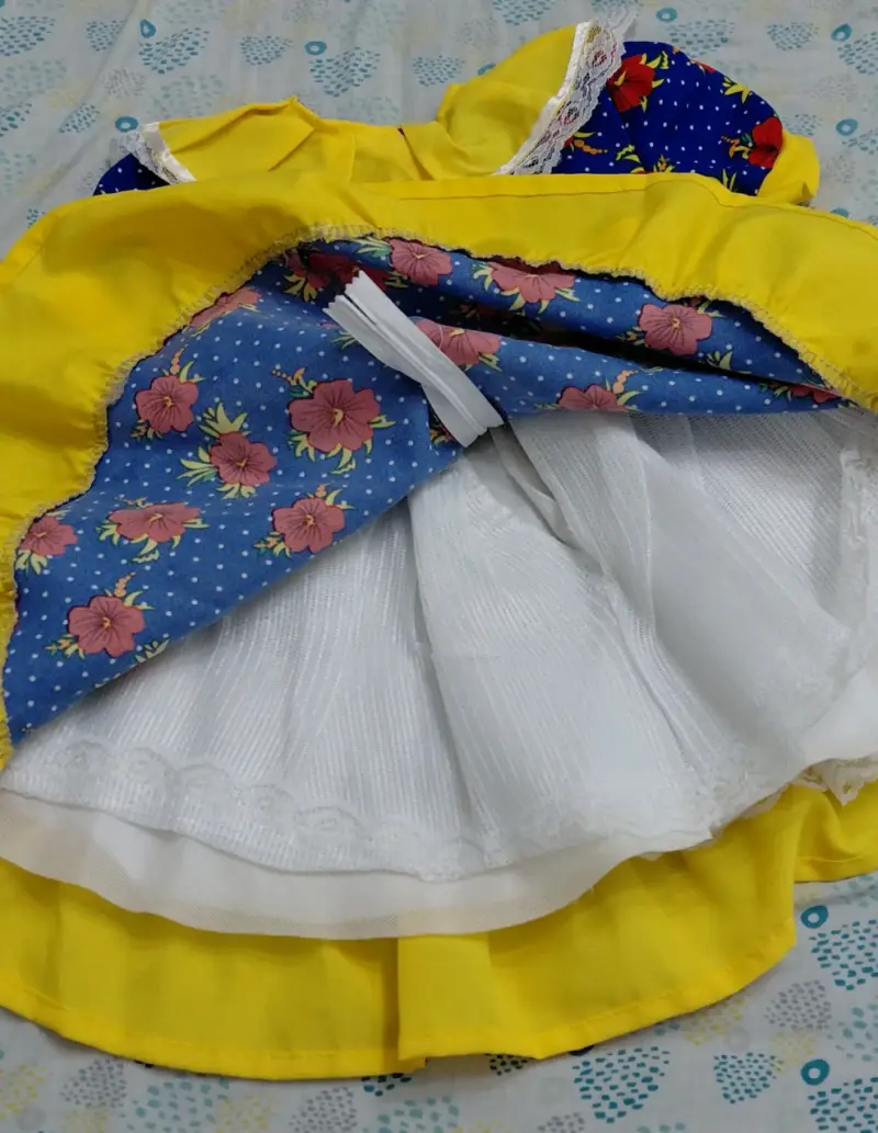 Vestido de niña folclórico colorido - 2
