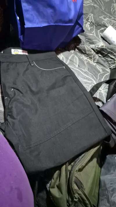 Pantalón de trabajo negro unisex - miniatura 1