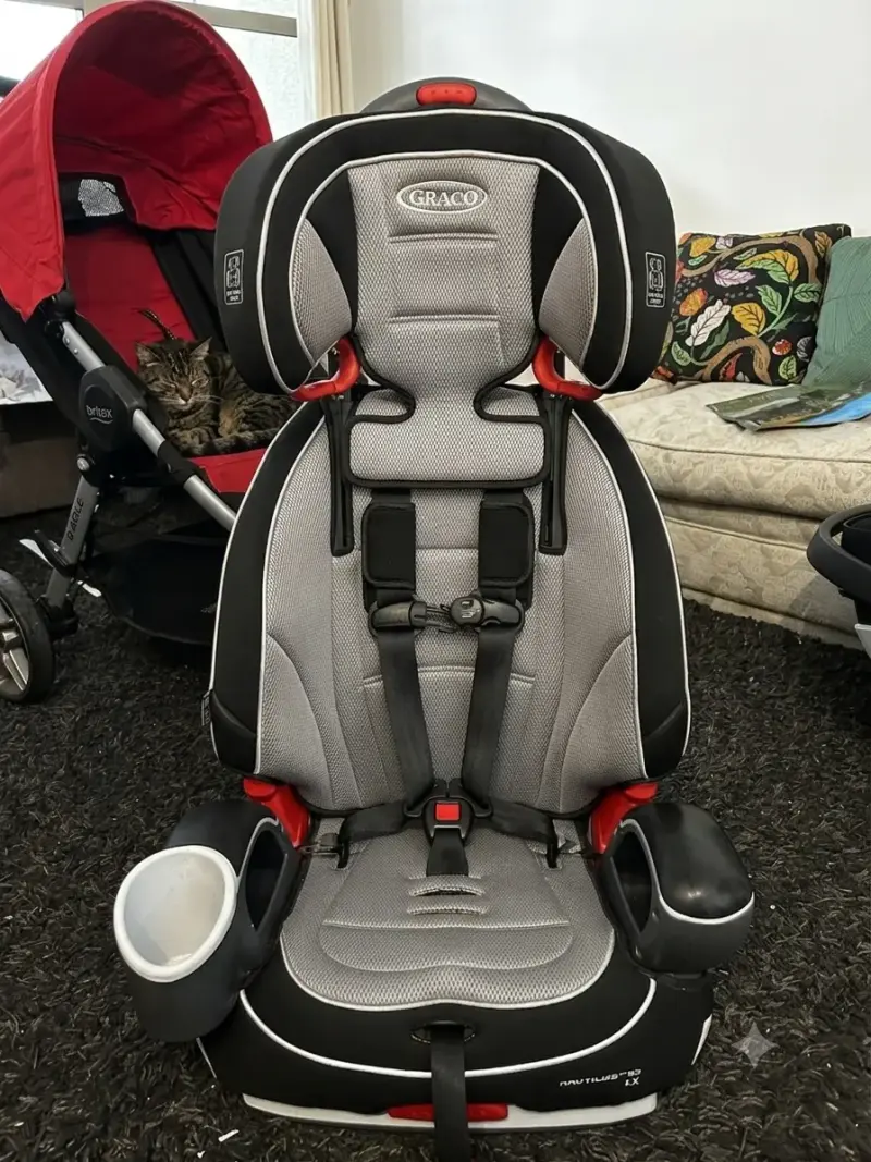 Silla de auto Graco Nautilus LX gris y negra - 2