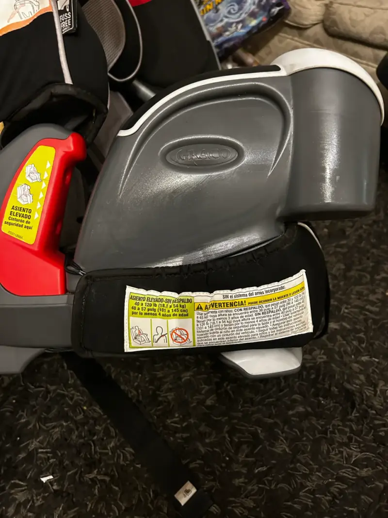 Silla de auto Graco Nautilus LX gris y negra - 3