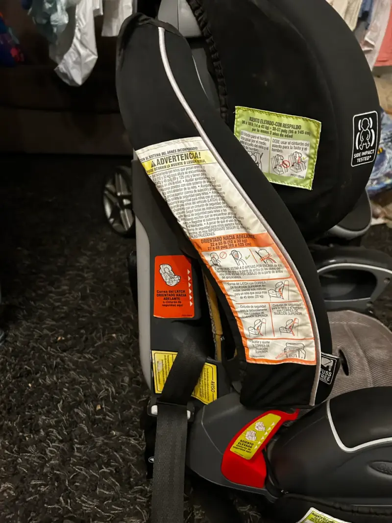 Silla de auto Graco Nautilus LX gris y negra - 4