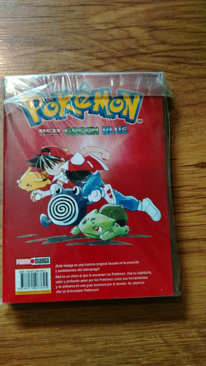 Manga Pokémon Red Green Blue Volumen 1 - 2