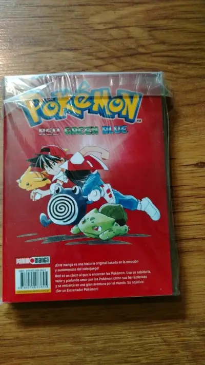 Manga Pokémon Red Green Blue Volumen 1 - miniatura 2