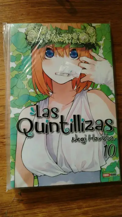 Manga Las Quintillizas Volumen 10 de Negi Haruba - miniatura 1