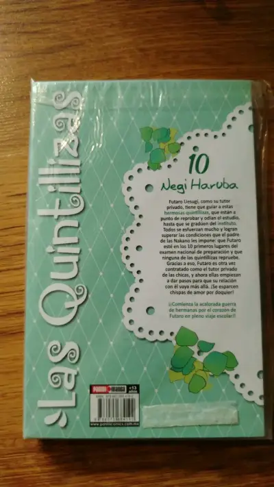 Manga Las Quintillizas Volumen 10 de Negi Haruba - miniatura 2