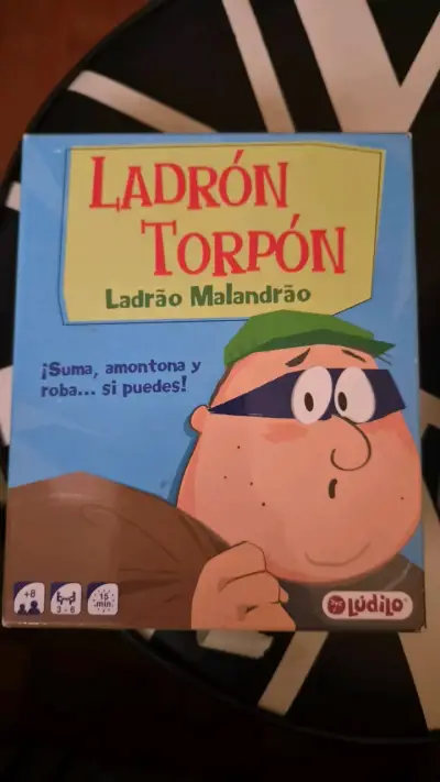 Juego de cartas Ladrón Torpón para niños - miniatura 1
