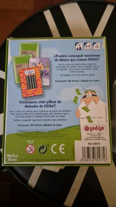 Juego de cartas Ladrón Torpón para niños - miniatura 2