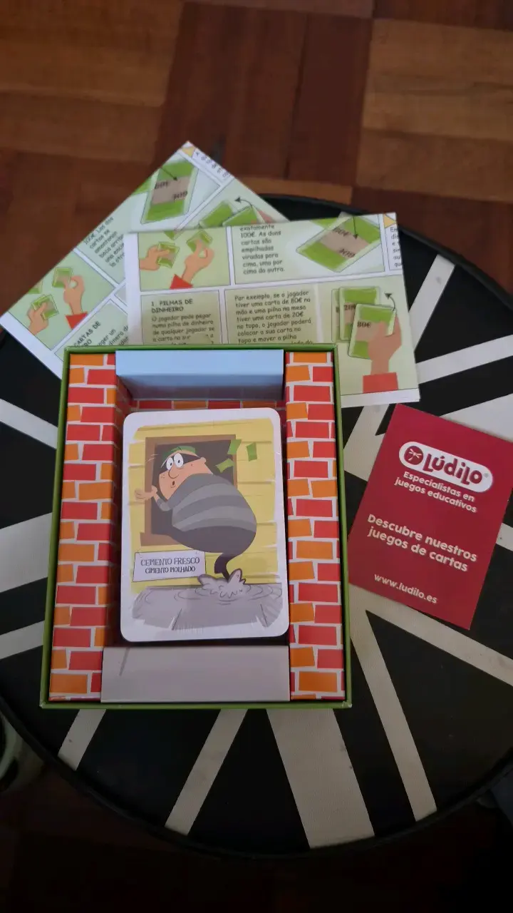 Juego de cartas Ladrón Torpón para niños - 3