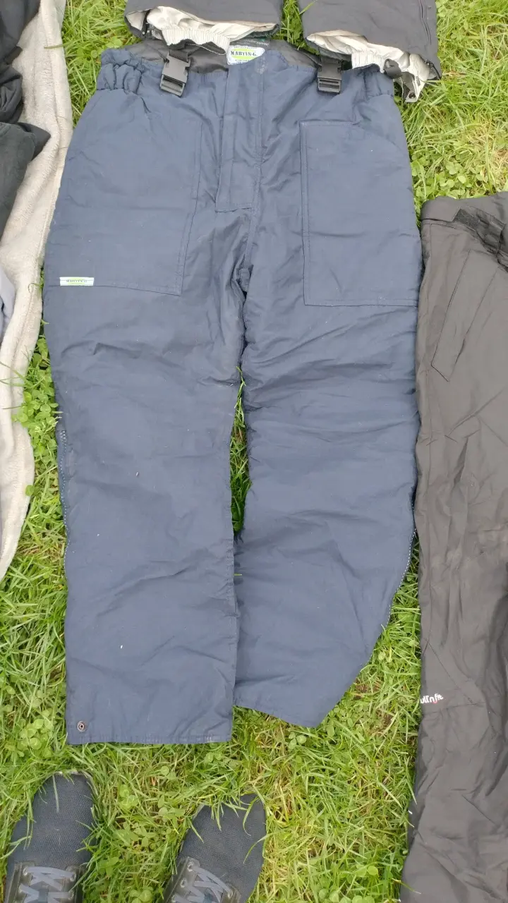 Pantalones de nieve azul marino para hombre