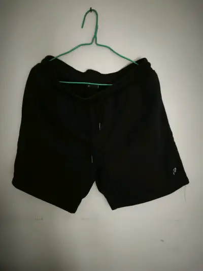 Shorts deportivos negros para hombre - miniatura 1