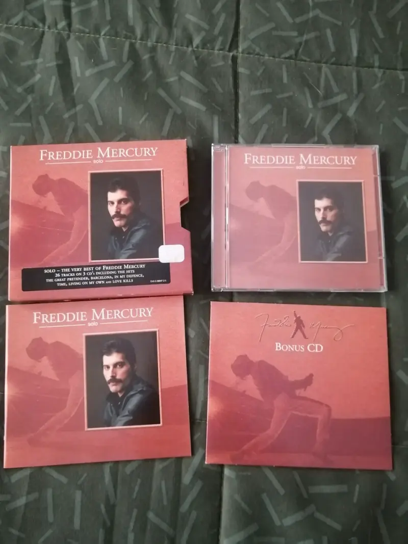 3 CDs Freddie Mercury Solo, excelente estado - 1