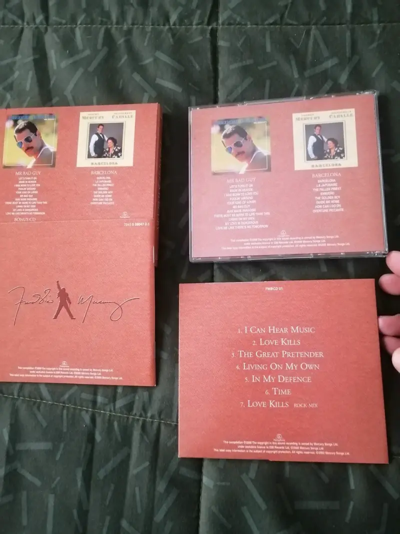 3 CDs Freddie Mercury Solo, excelente estado - 2
