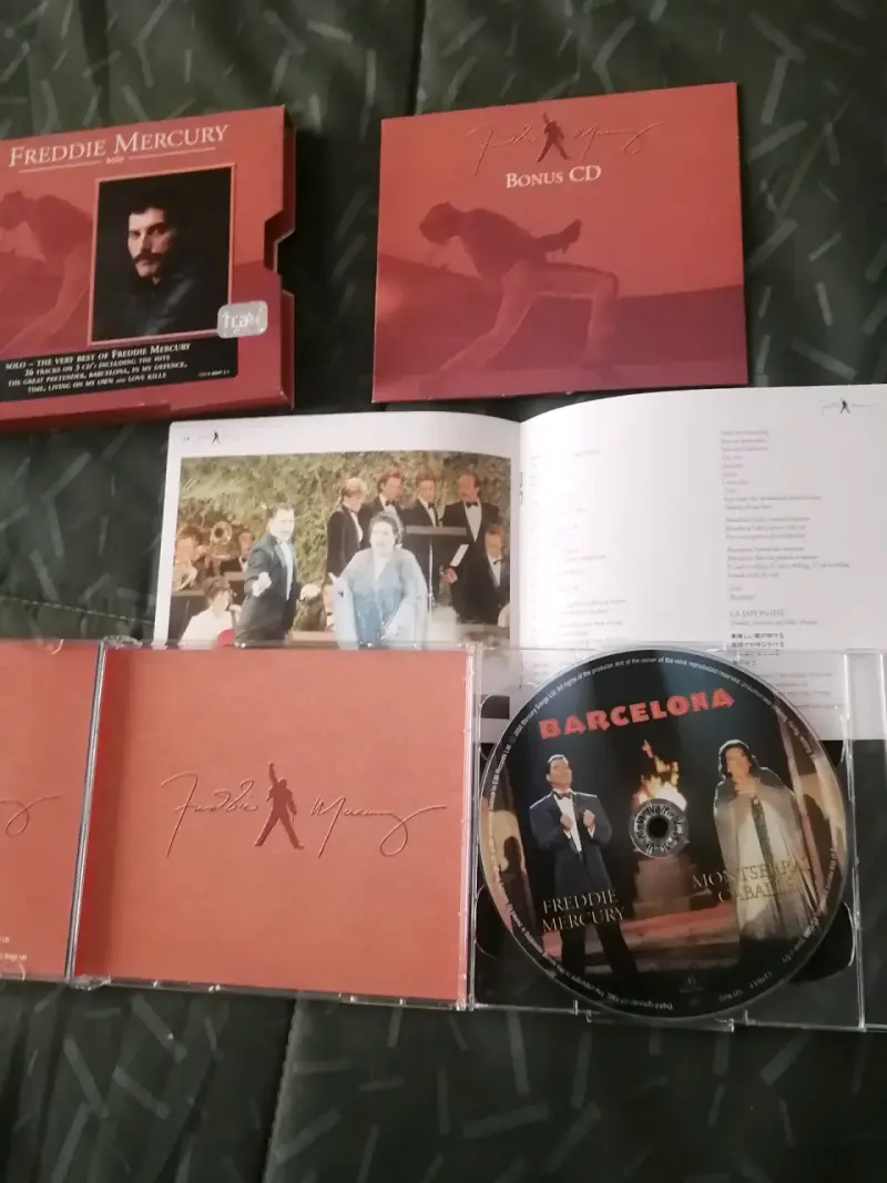 3 CDs Freddie Mercury Solo, excelente estado - 4