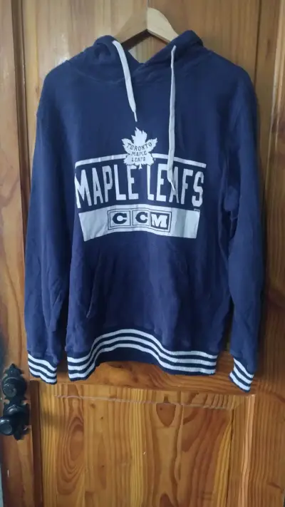 Polerón con capucha Toronto Maple Leafs azul - miniatura 1