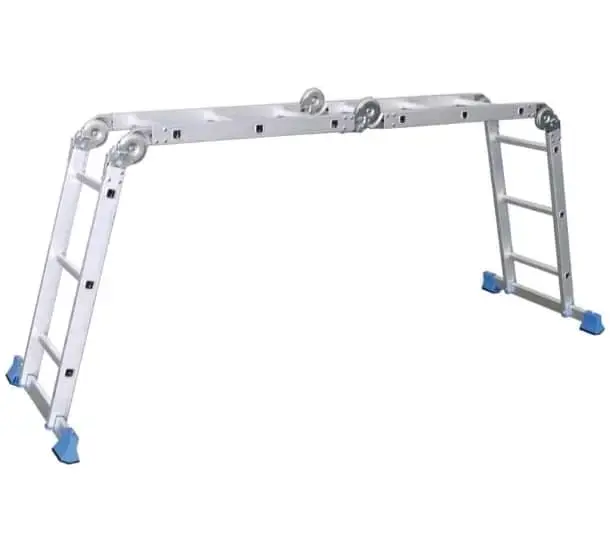 Escalera multifuncional de aluminio plegable - 4