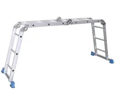 Escalera multifuncional de aluminio plegable - miniatura 4