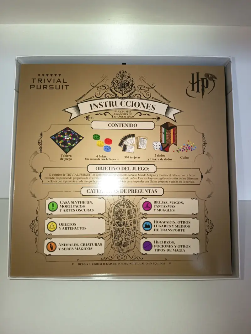 Juego de mesa Trivial Pursuit Harry Potter - 6