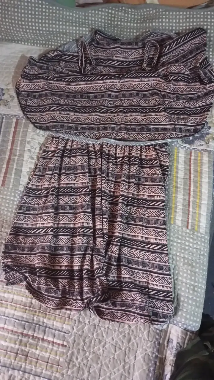 Vestido estampado tribal para mujer - 1