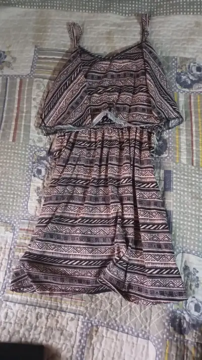 Vestido estampado tribal para mujer - miniatura 2