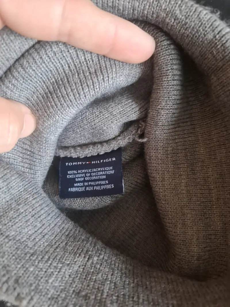 Gorro de lana gris Tommy Hilfiger - 2