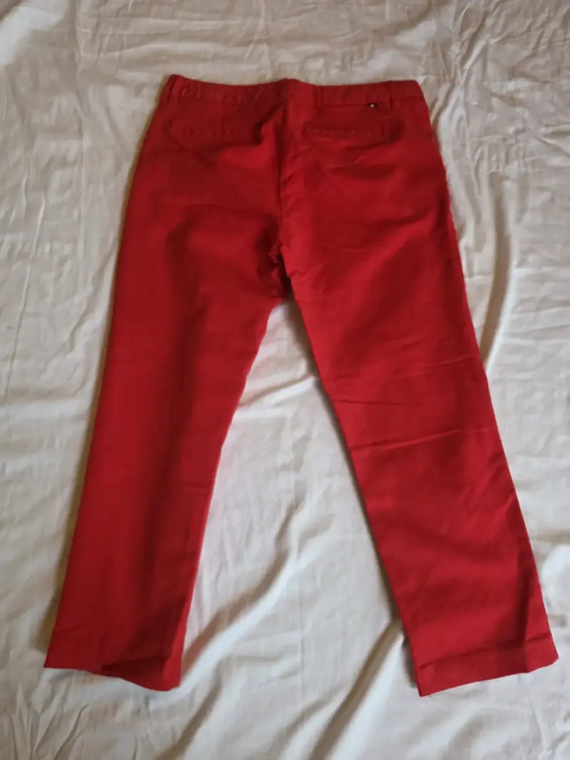 Pantalon rojo Tommy Hilfiger para mujer - 2
