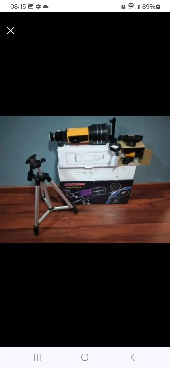 Telescopio astronómico AZM70300 - 4