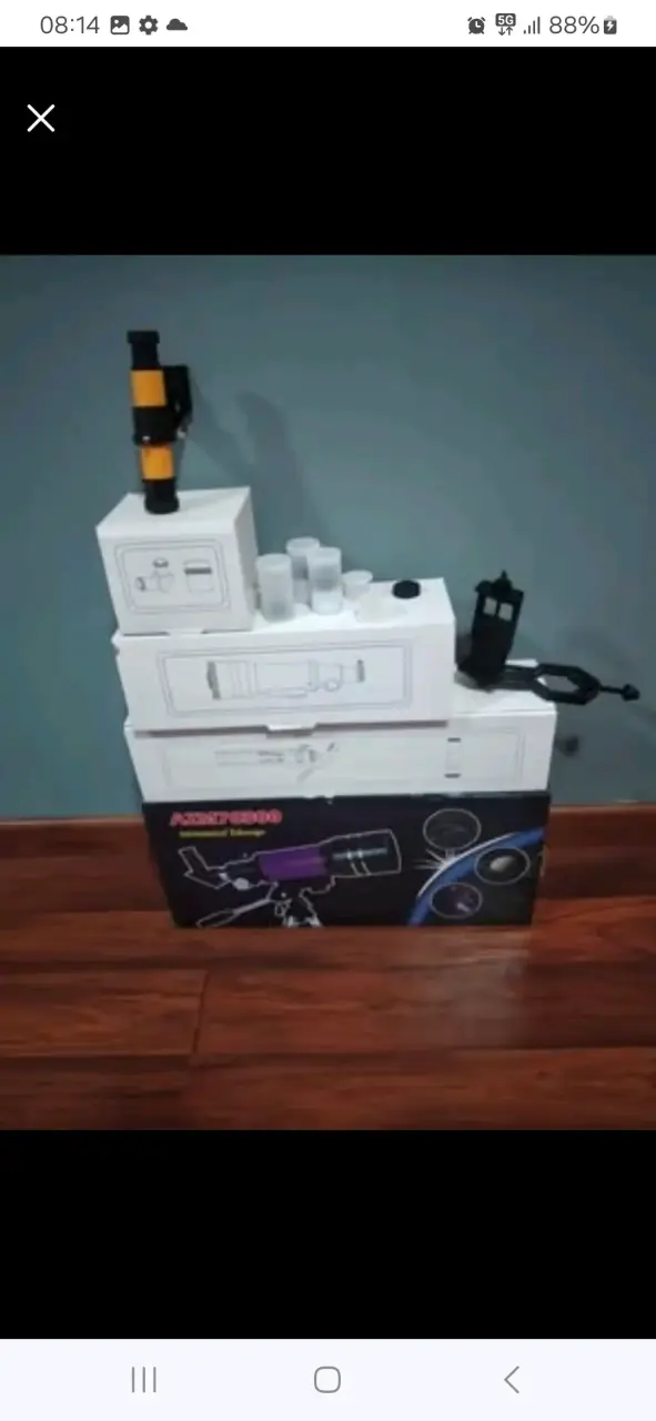 Telescopio astronómico AZM70300 - 5
