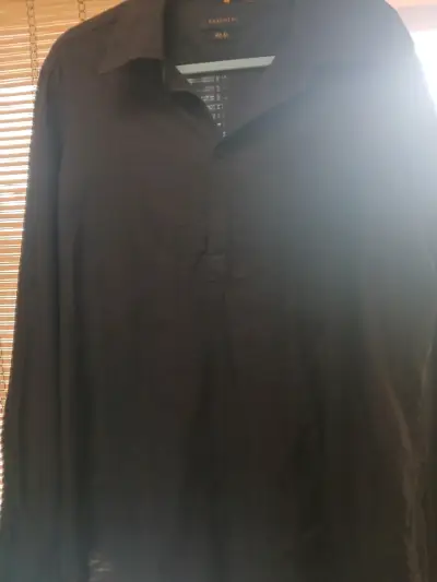 Camisa negra de hombre Basement - miniatura 2