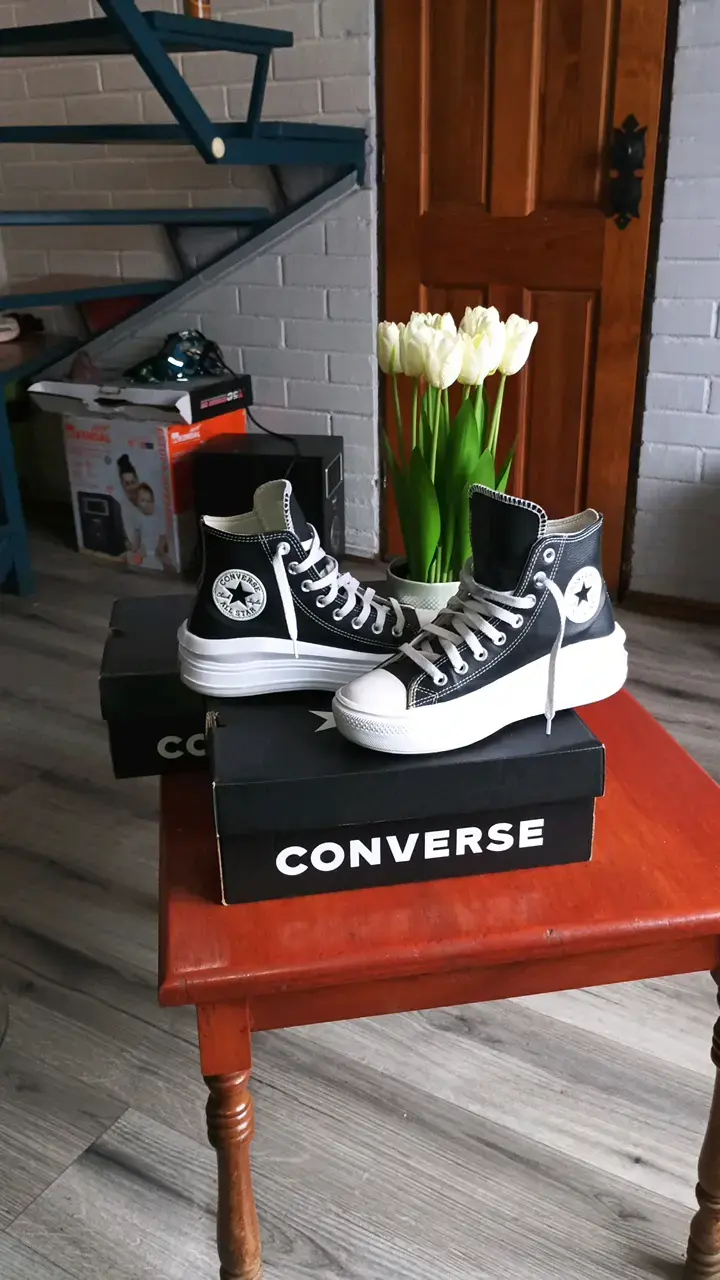 Zapatillas Converse All Star Chuck Taylor cuero ne - 5