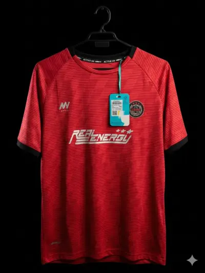 Polera deportiva roja para hombre NW - miniatura 1