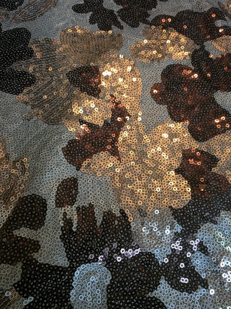 Polera de lentejuelas Custom Barcelona para mujer - 3