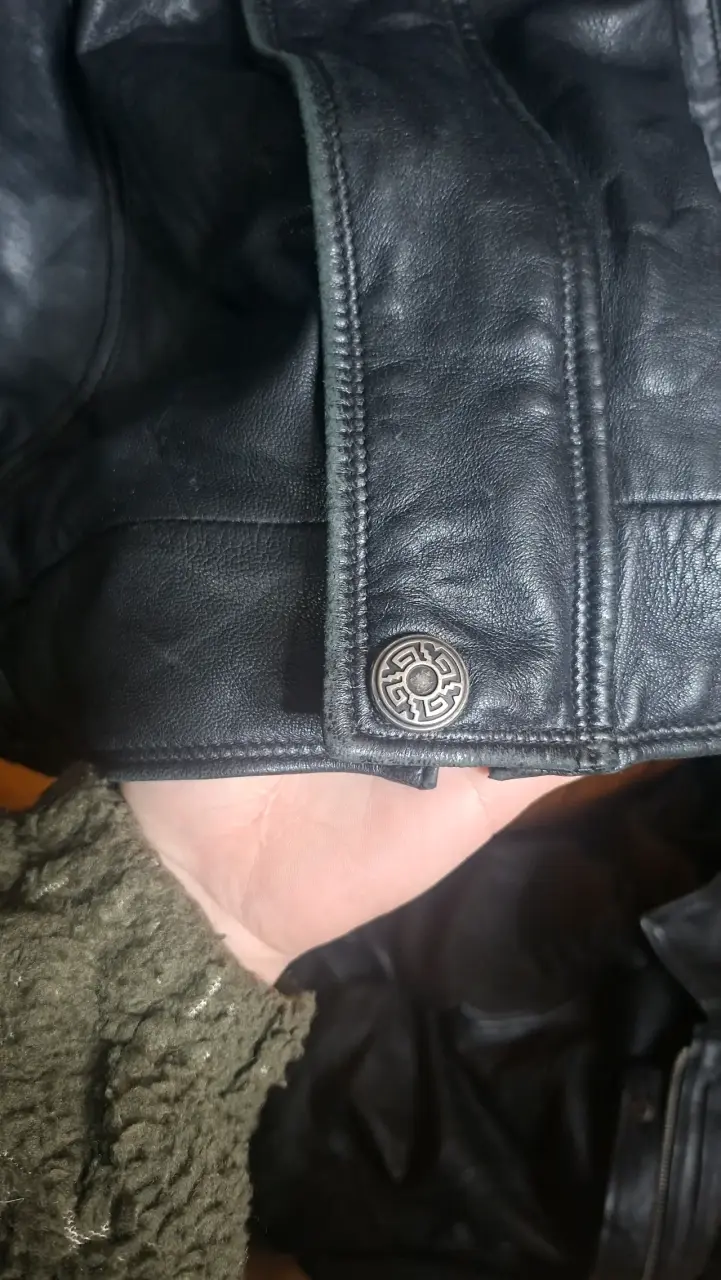 Chaqueta de cuero negro Kuzu Paris - 2
