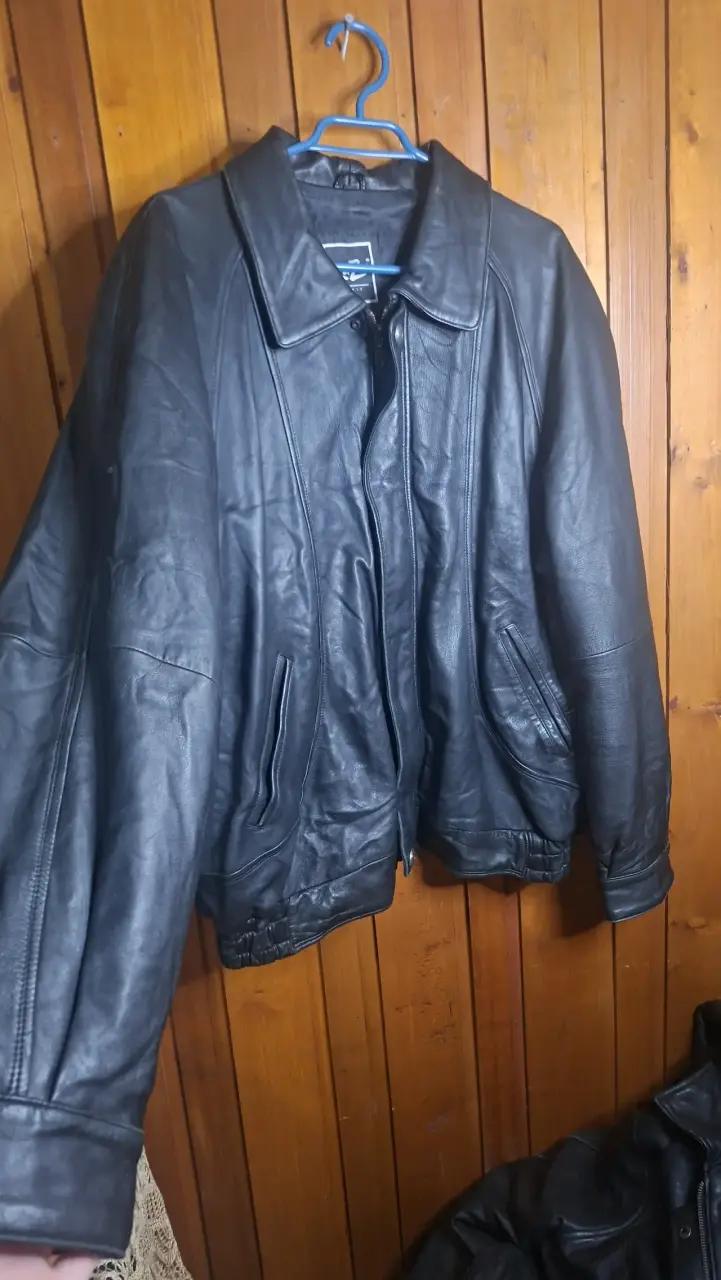 Chaqueta de cuero negro Kuzu Paris - 5