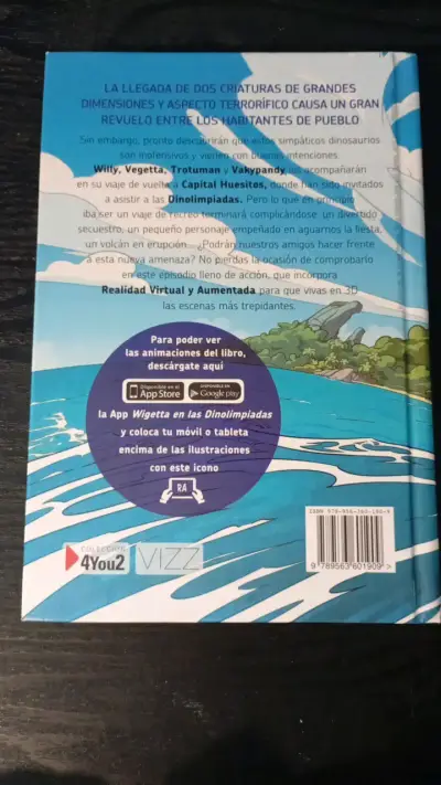 Libro Wigetta en las Dinolimpiadas - miniatura 2