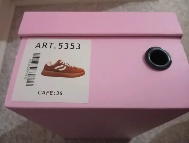 Zapatillas urbanas café talla 36 - 5