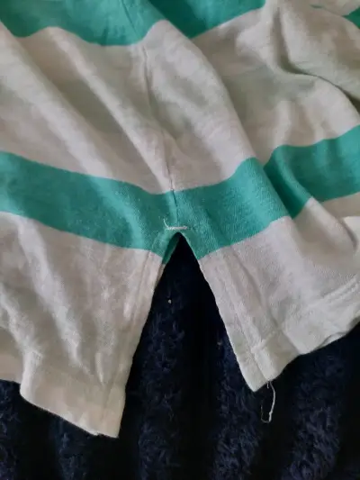 Polera sin mangas a rayas Gap para mujer - miniatura 5