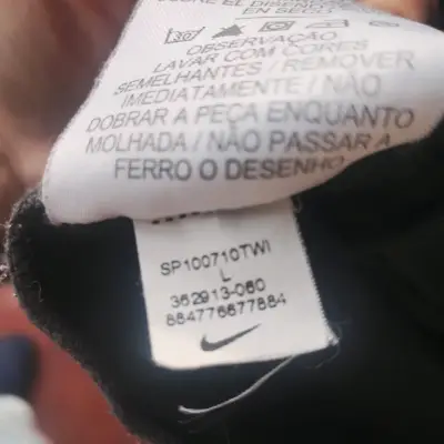 Chaqueta deportiva Nike gris con cierre - miniatura 4
