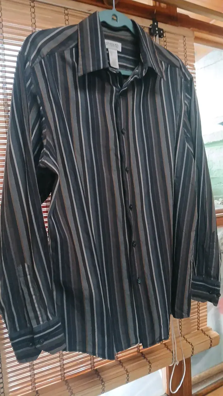 Camisa a rayas para hombre Concepts by Claiborne - 4