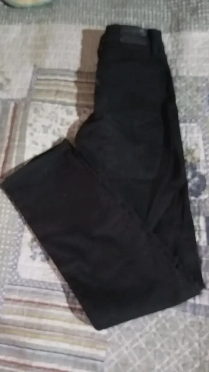 Pantalones negros de mezclilla para Mujer - 3