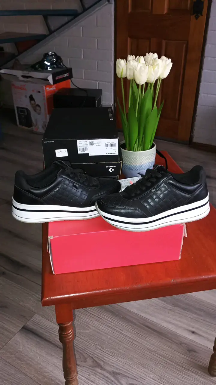 Zapatillas negras Flexi para hombre - 4