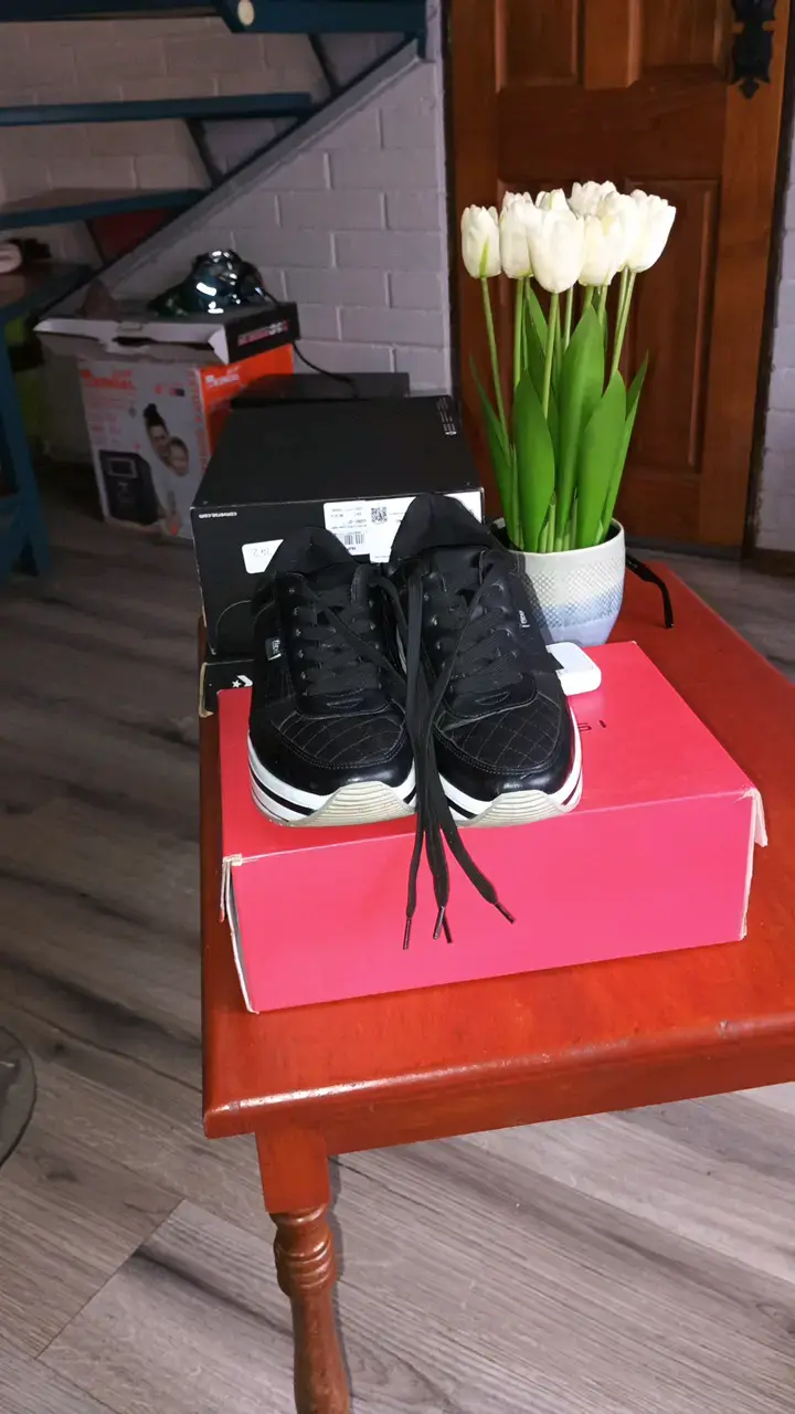 Zapatillas negras Flexi para hombre - 5
