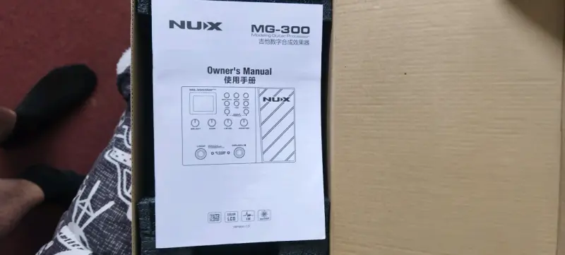 Multiefecto de Guitarra NUX MG-300 con Modelador - 6