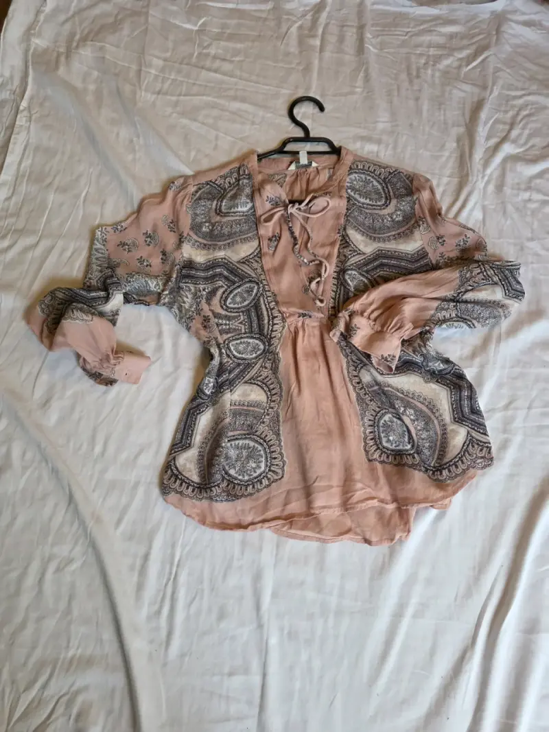 Blusa bohemia estampada Lucky Brand - 2