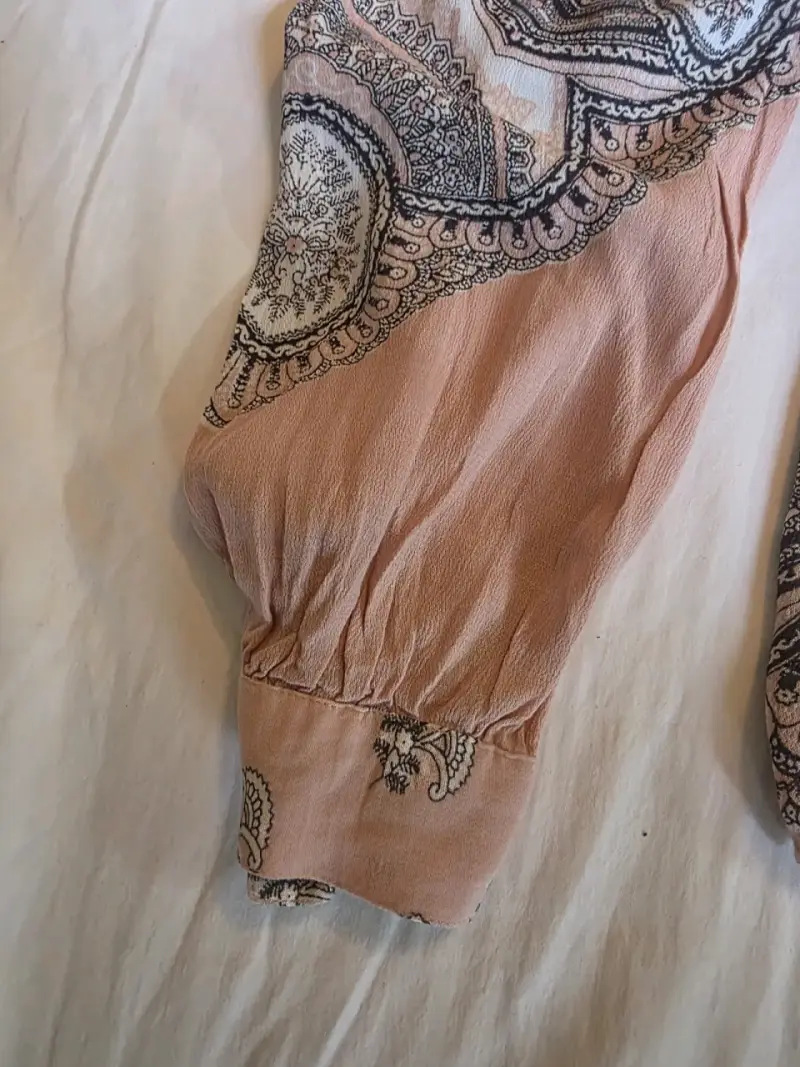 Blusa bohemia estampada Lucky Brand - 3