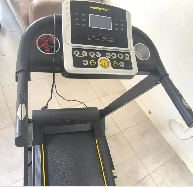 Caminadora eléctrica Best Titan plegable negra - 2