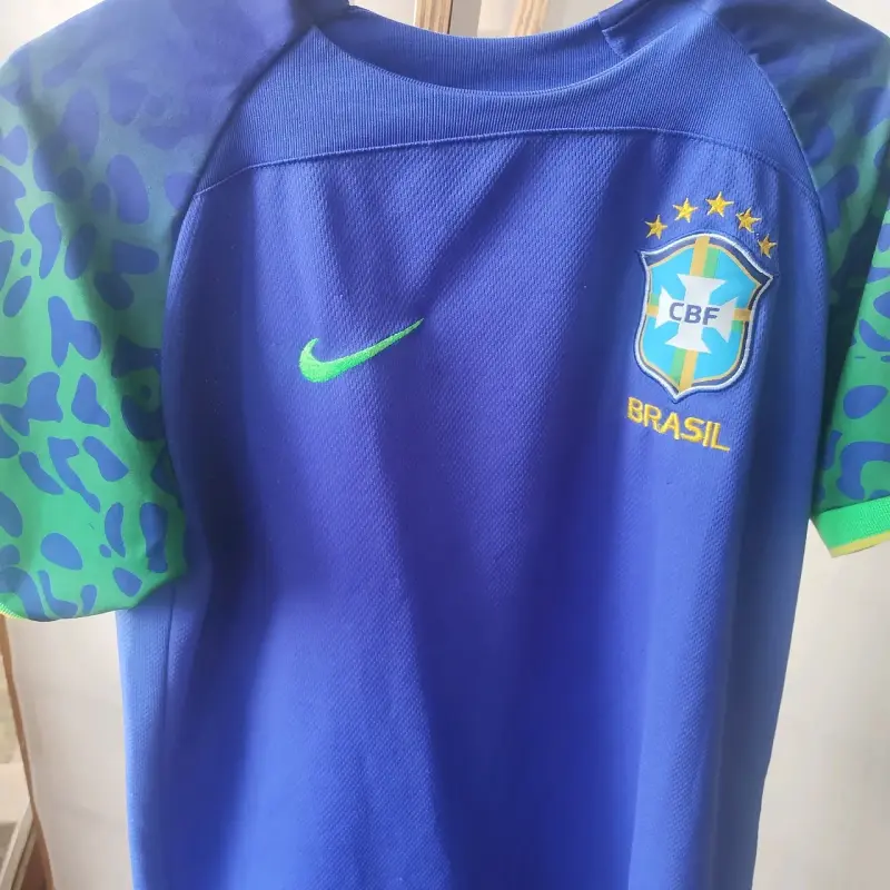 Camiseta de fútbol Brasil azul Nike - 2