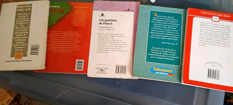 Lote de 5  libros infantiles variados - 2