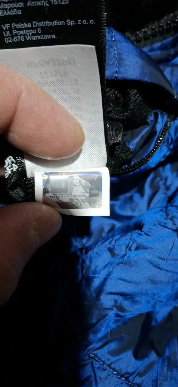 Chaqueta reversible azul The North Face para mujer - 4