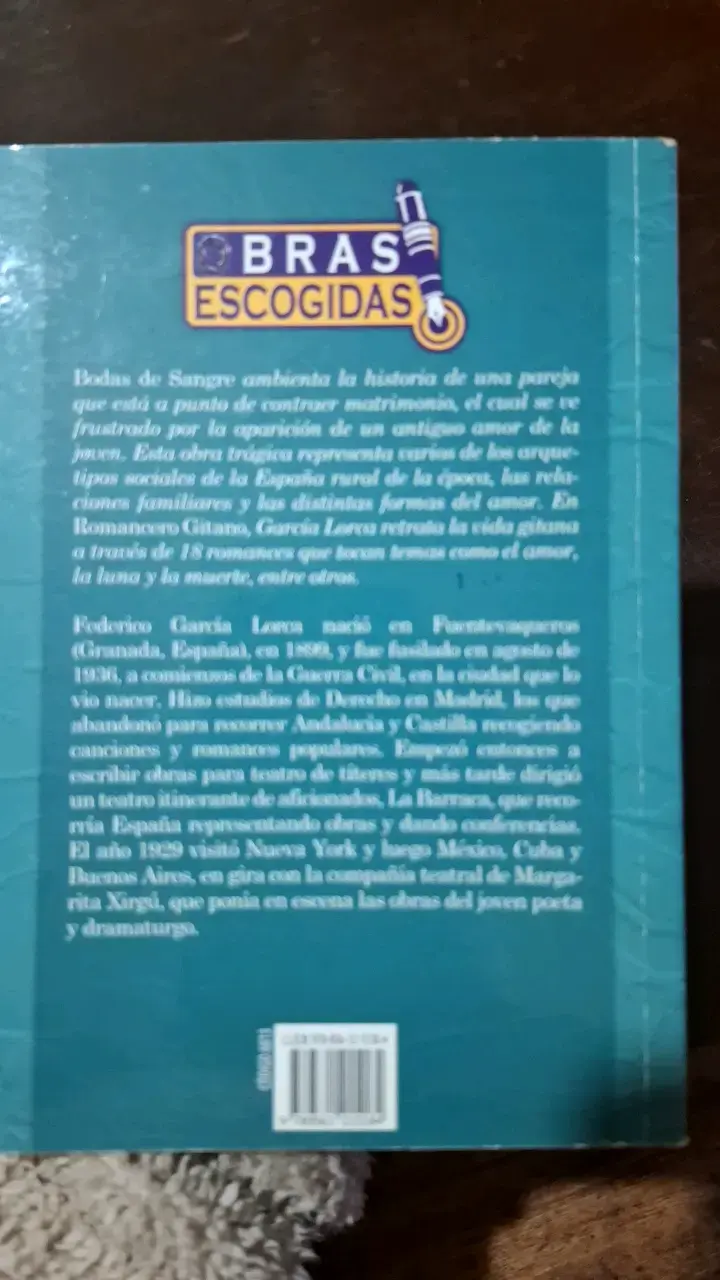 Libro Bodas de Sangre y Romancero Gitano - 2