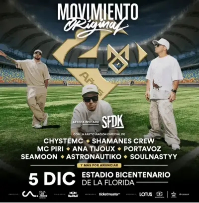 Entradas para concierto Movimiento Original - miniatura 1